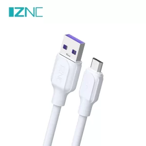 Cable carga Micro USB 2.4A IZNC