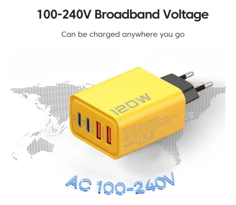 Base de Carga rapida 120W