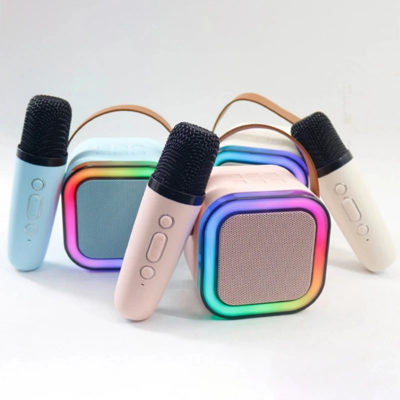 Parlante y Micrófono Karaoke Bluetooth K12
