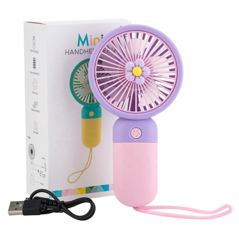 Ventilador Pastel Recargable