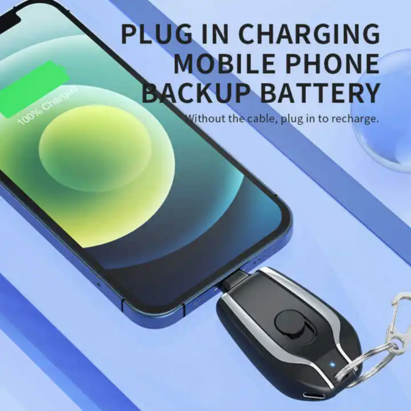 Power Bank Llavero Tipo C & iOs